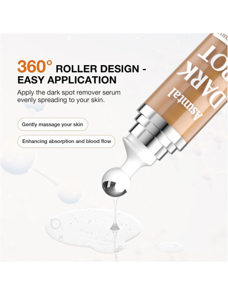 Removedor de Manchas Oscuras Ausmtal 19.9 ml con Rodillo Masaje