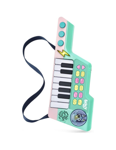 Keytar Musical VTech Bluey con 10 Melodías y Correa