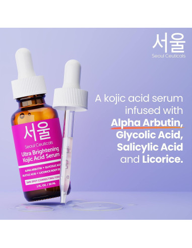 Suero Anti Envejecimiento SeoulCeuticals + Vitamina C + Crema de Caracol