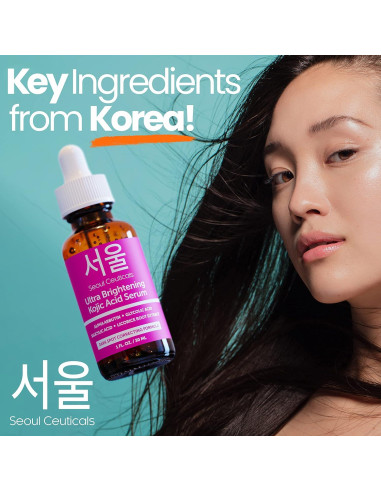 Suero Anti Envejecimiento SeoulCeuticals + Vitamina C + Crema de Caracol