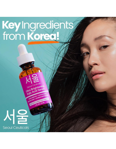 Suero Anti Envejecimiento SeoulCeuticals + Vitamina C + Crema de Caracol