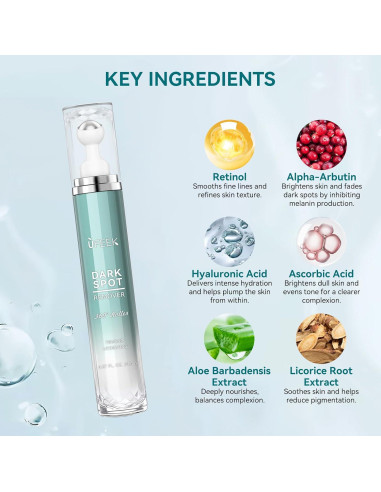 Removedor de Manchas Oscuras UFEEK con Bola de Masaje 360