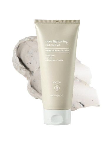 Mascarilla de Arcilla AVCA 200ml - Cierra Poros y Purifica