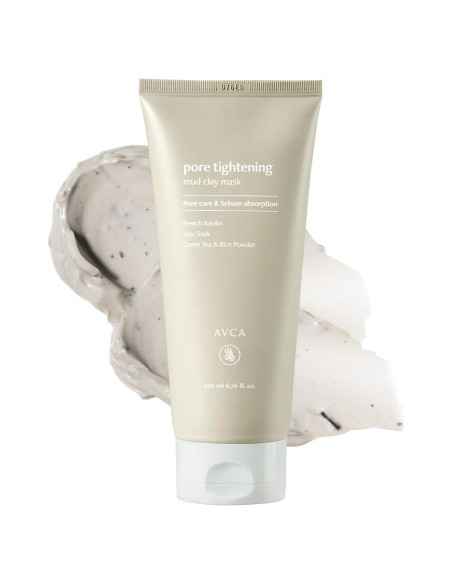 Mascarilla de Arcilla AVCA 200ml - Cierra Poros y Purifica
