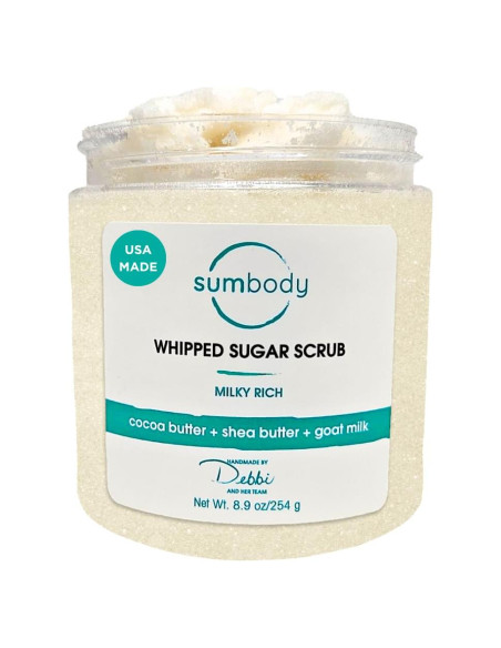 Exfoliante Corporal Sumbody Vainilla 255g Hidratante y Nutritivo