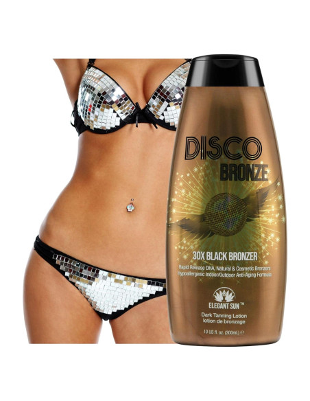 Loción bronceadora Disco Bronze 30X DHA 284g - Acelerador bronceado