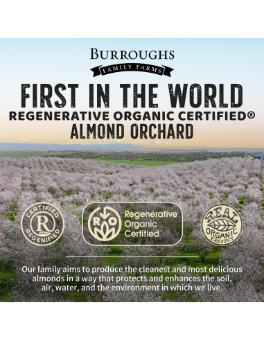Mantequilla de Almendra Cremosa Orgánica Burroughs 396 g