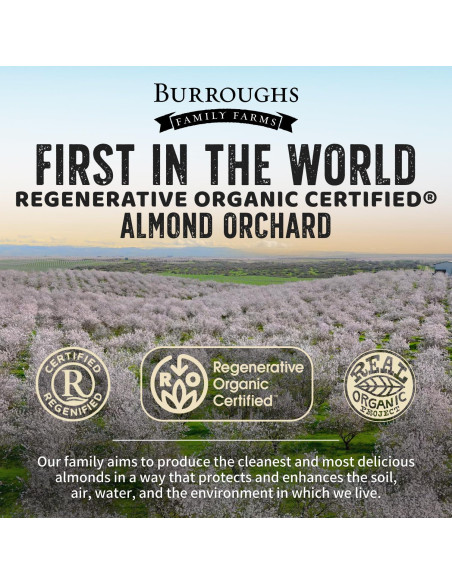 Mantequilla de Almendra Cremosa Orgánica Burroughs 396 g