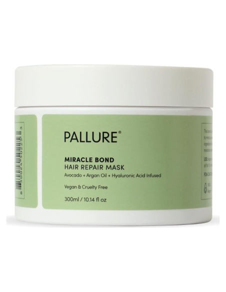 Mascarilla Capilar Pallure 250ml - Hidratación Ácido Hialurónico