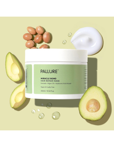 Mascarilla Capilar Pallure 250ml - Hidratación Ácido Hialurónico