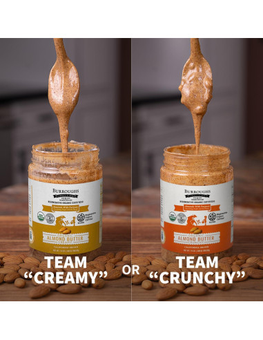 Mantequilla de Almendra Cremosa Orgánica Burroughs 396 g