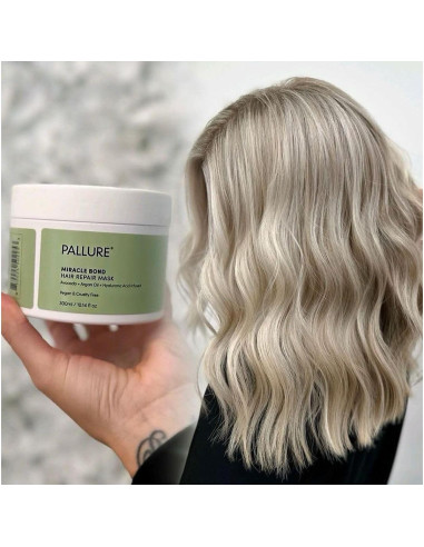 Mascarilla Capilar Pallure 250ml - Hidratación Ácido Hialurónico