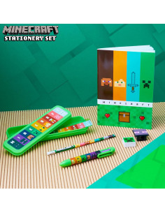 Estuche de Lápices Minecraft con Set de Papelería Escolar 2
