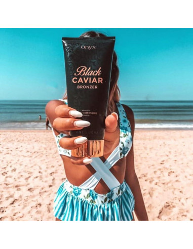 Loción Bronceadora Oscura Onyx 221g - Acelerador Instantáneo
