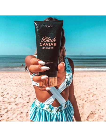 Loción Bronceadora Oscura Onyx 221g - Acelerador Instantáneo