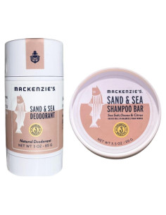 Jabón Sólido Desodorante y Champú MacKenzie Sand & Sea 100g