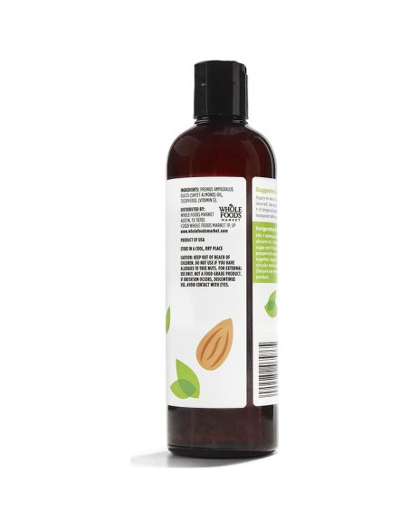 Aceite de Almendra Dulce 365 Whole Foods 473 ml Cuidado Piel y Cabello