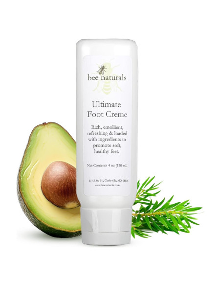 Crema para Pies Bee Naturals 113 g - Hidratación Profunda