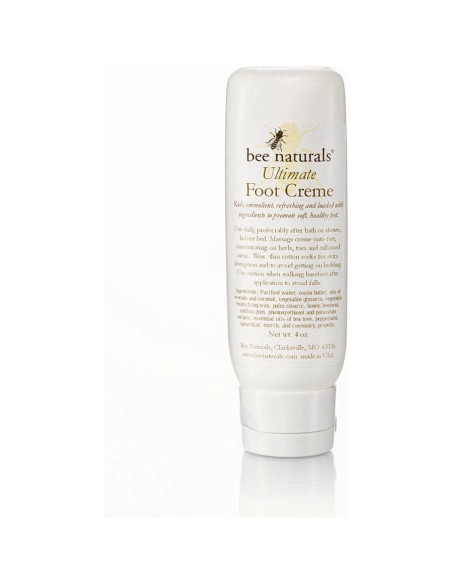 Crema para Pies Bee Naturals 113 g - Hidratación Profunda