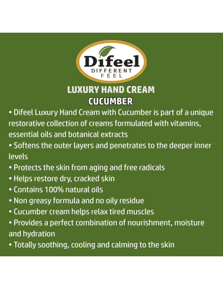 Crema de Manos SFC Melón de Pepino 39.4g - Hidratante