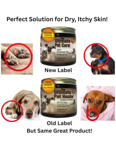 Aceite de Coco Orgánico Alpha Pet Zone 473 ml - Piel y Pelaje 2