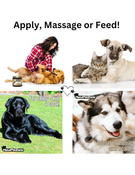 Aceite de Coco Orgánico Alpha Pet Zone 473 ml - Piel y Pelaje