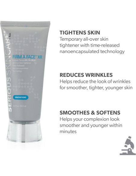 Apretador Temporal de Piel Serious Skincare Firm A Face XR 95ml Apretador Temporal de Piel Serious Skincare Firm A Face XR 95ml