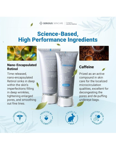 Apretador Temporal de Piel Serious Skincare Firm A Face XR 95ml