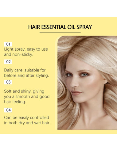 Spray Acondicionador para Cabello LOYOTICE 80ml Sin Enjuague