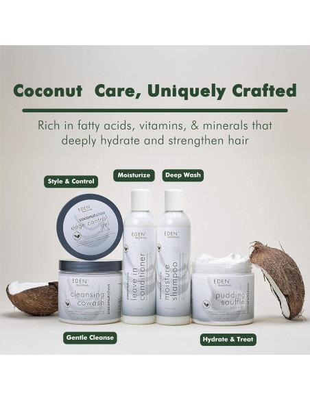 Crema Definidora de Rizos EDEN BodyWorks 453.6 g Coco y Karité