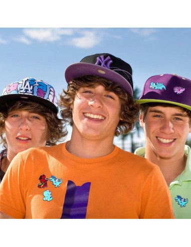 100 Pines de Esmalte de Dinosaurio Ceenna para Mochilas