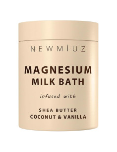 Leche de Baño de Magnesio 300g New Miuz Coco Vainilla Hidratante