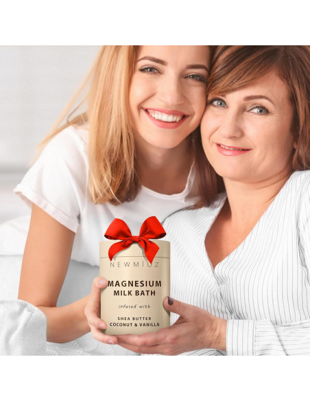 Leche de Baño de Magnesio 300g New Miuz Coco Vainilla Hidratante