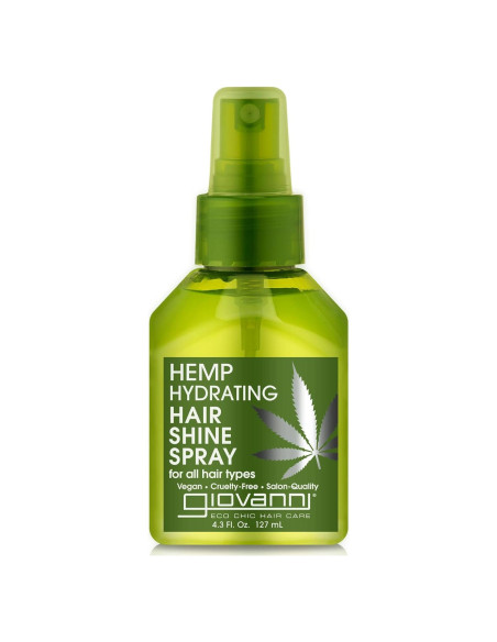 Spray Brillante Hidratante GIOVANNI para Cabello de Cáñamo 127.6 ml