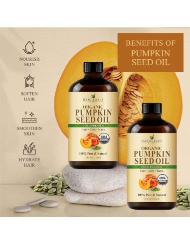 Aceite de Semilla de Calabaza Orgánico Handcraft Blends 118 ml