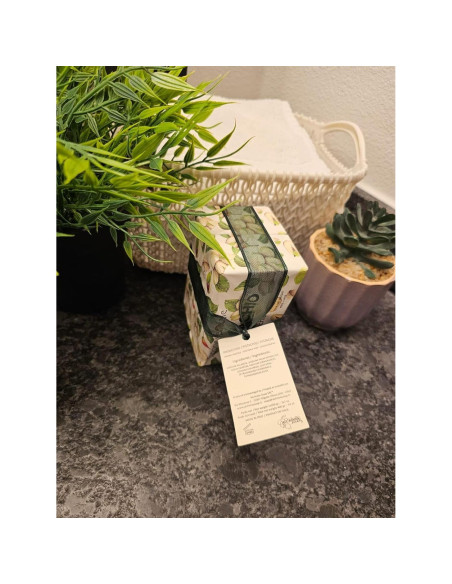 Jabón Vegetal de Pistacho Alchimia 396 g - Paquete de 2