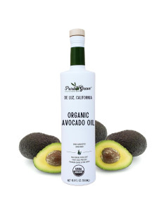 Aceite de Aguacate Orgánico Pura Grove 500 ml Prensado en Frío