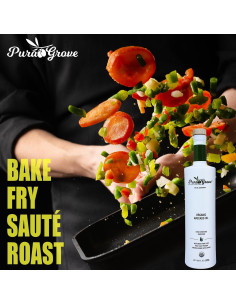 Aceite de Aguacate Orgánico Pura Grove 500 ml Prensado en Frío 2