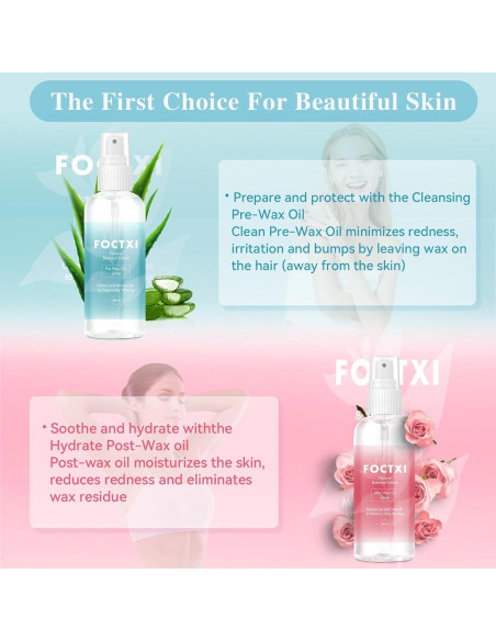 Kit Cuidado Piel Depilación FOCTXI - 2 Sprays 100ml