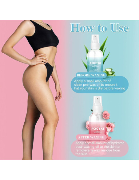 Kit Cuidado Piel Depilación FOCTXI - 2 Sprays 100ml