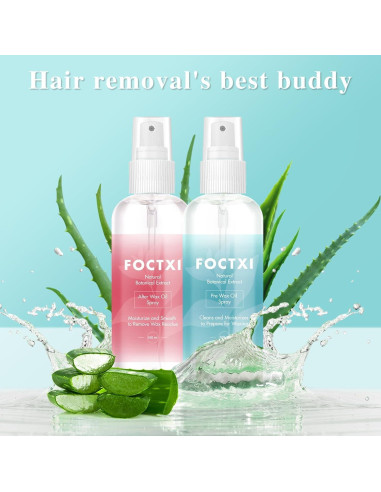 Kit Cuidado Piel Depilación FOCTXI - 2 Sprays 100ml