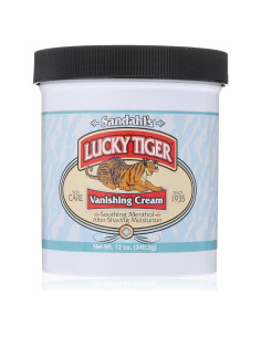 Crema Desvanecedora de Menta Lucky Tiger 340g Hidratante Afeitado