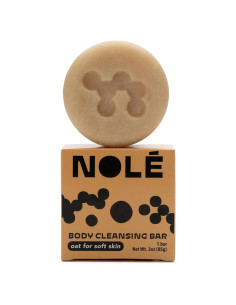 Barra de Jabón Corporal NOLE Care Avena 85g - Hidratante y Exfoliante