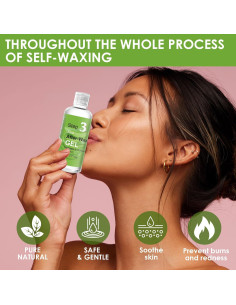 Kit de Cuidado de Piel Pre y Post Depilación VUEYAA - 3 Botellas 2