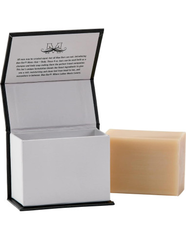 Mini-Bar de Jabón San Francisco 113g Madera de Ébano y Café