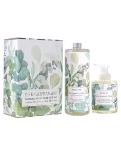 Juego de Jabón Espumoso ROMIIE ZOI 1000ml + 500ml Eucalipto