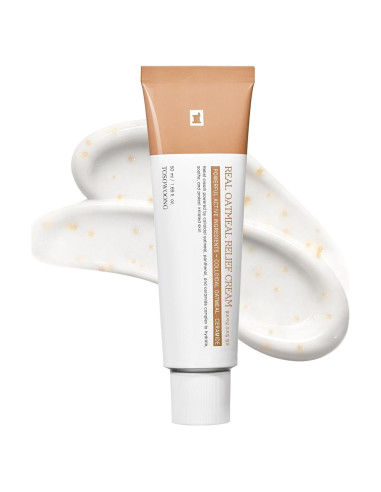 Crema de Alivio de Avena Real TOSOWOONG 50ml Hidratante Facial
