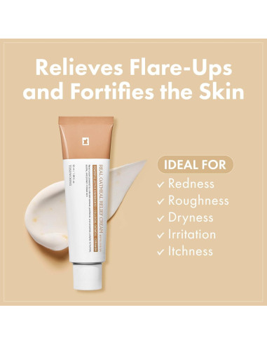 Crema de Alivio de Avena Real TOSOWOONG 50ml Hidratante Facial