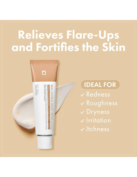 Crema de Alivio de Avena Real TOSOWOONG 50ml Hidratante Facial