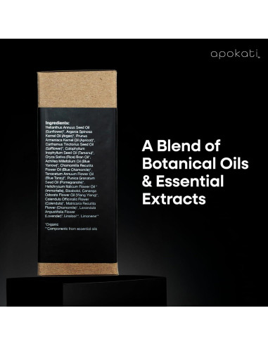 Aceite Facial Nocturno Apokati 30ml - Tansy, Manzanilla y Helichrysum